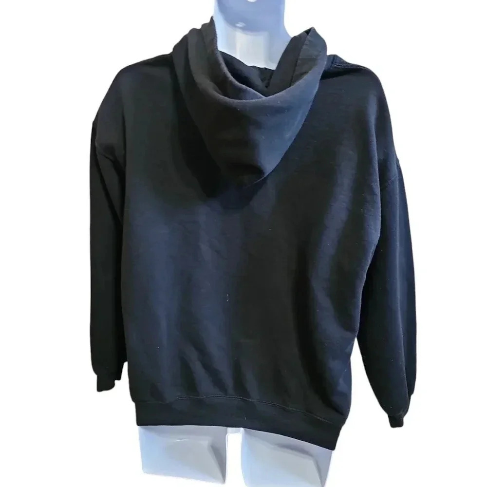 Lamar Jackson Mens Large Hoodie Black Graphic Fleece Sweatshirt Rare Streetwear - Picture 4 of 7